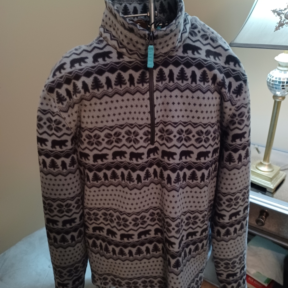 Chubbies Sweater With Half Zipper